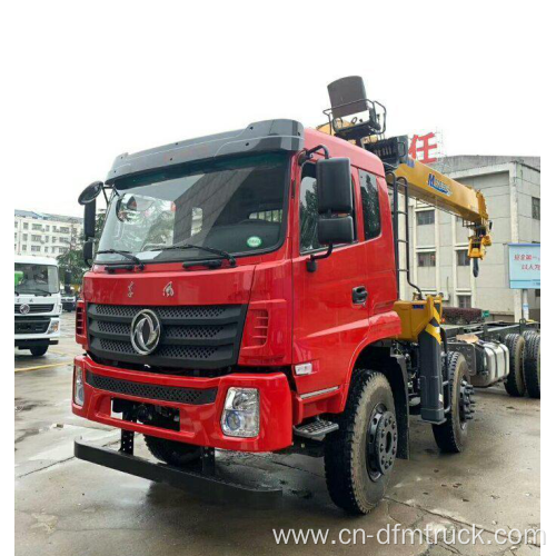 Dongfeng DFL1311 8x4 16-25T Truck Mounted With Crane